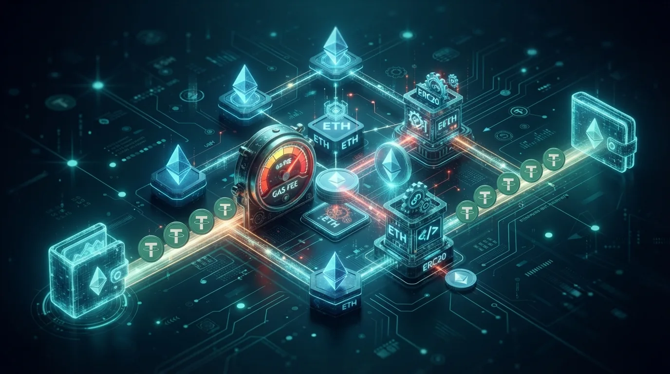 Featured illustration for TRC20 vs BEP20 for USDT: Fees, Wallet Support and Network Differences