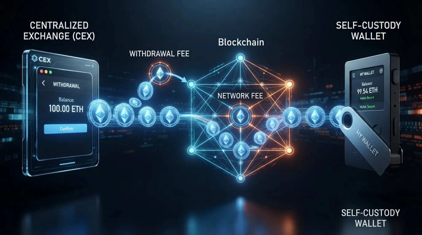 Featured illustration for Exchange-to-Exchange Crypto Transfers: Fees, Networks and Compatibility